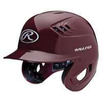 Rawlings Coolflo R16 Batting Helmet - Men's - Maroon / White