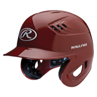 Rawlings Coolflo R16 Batting Helmet - Men's - Maroon / White