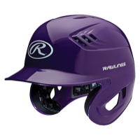 Rawlings Coolflo R16 Batting Helmet - Men's - Purple / White