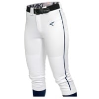 Easton Mako Piped Softball Pants - Women's - White / Navy