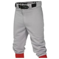 Easton Pro + Knicker Baseball Pants - Men's - Grey / Grey