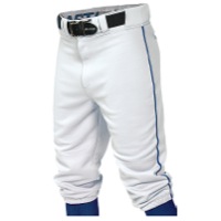 Easton Pro + Knicker Piped Baseball Pants - Boys' Grade School - White / Blue