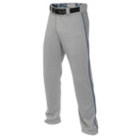 Easton Mako 2 Piped Baseball Pants - Boys' Grade School - Grey / Blue