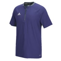 adidas Climalite Fielder's Choice Cage Jacket - Men's - Purple / Grey