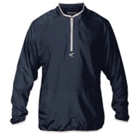 Easton M5 Long Sleeve Cage Jacket - Men's - Navy / Silver