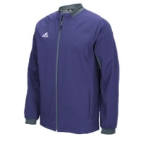 adidas Climalite Fielder's Choice Warm Jacket - Men's - Purple / Grey