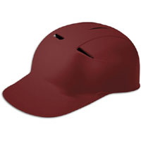 Easton CCX Grip Catcher/Coach Skull Cap - Maroon / Maroon