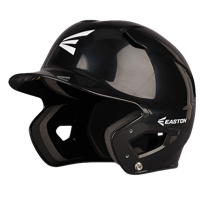 Easton Z5 Solid Senior Batting Helmet - All Black / Black