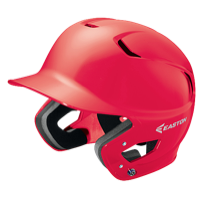 Easton Z5 Solid Junior Batting Helmet - Red / Red