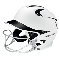 Easton Z5 Two Tone Senior Batting Helmet - Women's - White / Black