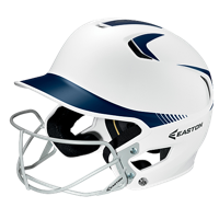 Easton Z5 Two Tone Senior Batting Helmet - Women's - White / Navy