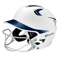 Easton Z5 Two Tone Junior Batting Helmet - Women's - White / Navy