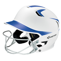 Easton Z5 Two Tone Junior Batting Helmet - Women's - White / Blue