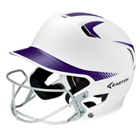 Easton Z5 Two Tone Junior Batting Helmet - Women's - White / Purple