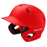 Easton Z5 Grip Senior Batting Helmet - Red / Red