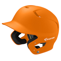 Easton Z5 Grip Senior Batting Helmet - Orange / Orange