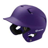 Easton Z5 Grip Senior Batting Helmet - Purple / Purple