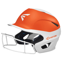 Easton Prowess Two-Tone FP Helmet with Mask - Women's - White / Orange