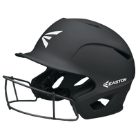 Easton Prowess Grip FP Batting Helmet with Mask - Women's - Black / Black