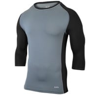 Eastbay Baseball Compression Top - Boys' Grade School - Grey / Black