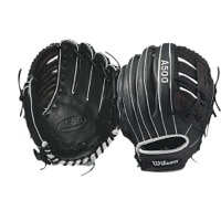 Wilson A500 125 Baseball Glove - Youth - Black / White