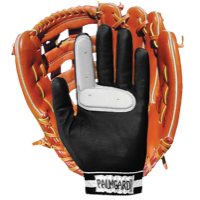 Palmgard Pro Fielder's Protective Glove - Black / Black