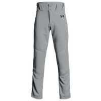 Under Armour Utility Open Bottom Pants - Boys' Grade School - Grey