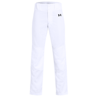 Under Armour Utility Open Bottom Pants - Boys' Grade School - White