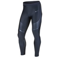 Nike Dri-FIT Run Speed Tights - Men's - Navy / Light Blue