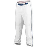 Rawlings Ace Relaxed Fit Piped Pants - Men's - White / Navy