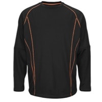 Majestic Practice Pullover - Men's - Black / Orange