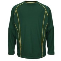 Majestic Practice Pullover - Men's - Dark Green / Yellow