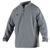 Rawlings BreakR Quarter-Zip Jacket - Men's - Grey / Grey