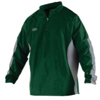 Rawlings BreakR Quarter-Zip Jacket - Men's - Dark Green / Grey