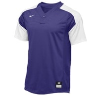 Nike Team Vapor 1 Button Laser Jersey - Men's - Purple / White