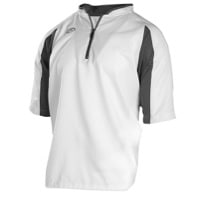 Rawlings Lightweight Cage Jacket - Men's - White / Grey