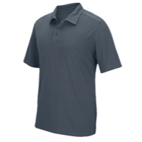 adidas Team Climalite Game Time Polo - Men's - Grey / Grey