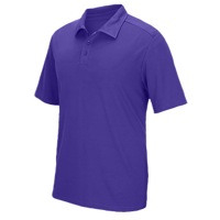 adidas Team Climalite Game Time Polo - Men's - Purple / Purple