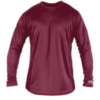 Rawlings Base Layer T-Shirt - Men's - Maroon / Maroon