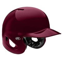 Rawlings S90PA Performance Rated Batting Helmet - Men's - Maroon / Maroon