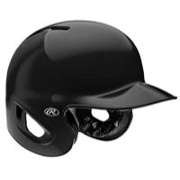 Rawlings S90PA Performance Rated Batting Helmet - Men's - Black / Black