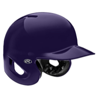 Rawlings S90PA Performance Rated Batting Helmet - Men's - Purple / Purple