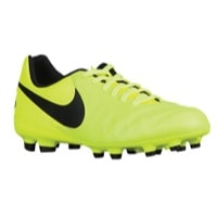 Nike Tiempo Legend VI FG - Boys' Grade School - Light Green / Black