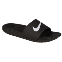 Nike Kawa Slide - Boys' Grade School - Black / White