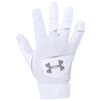 Under Armour Clean-Up Batting Gloves - Grade School - White