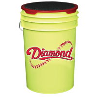 Diamond Ball Bucket - Yellow / Red