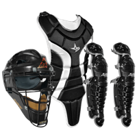 All Star League Series Catcher's Kit - Boys' Grade School - All Black / Black