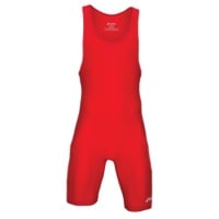 ASICS� Solid Modified Singlet - Men's - Red / Red