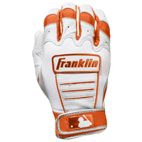 Franklin CFX Pro Batting Gloves - Men's - White / Orange