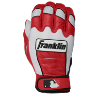 Franklin CFX Pro Batting Gloves - Men's - White / Red